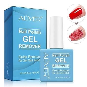 Photo 1 of 
Nail Polish Remover, Professional Nail Gel Polish Remover, In 3 mins Quickly Removes Soak-Off Gel Polish UV Art Nail Lacquer [Don't Hurt Nails]