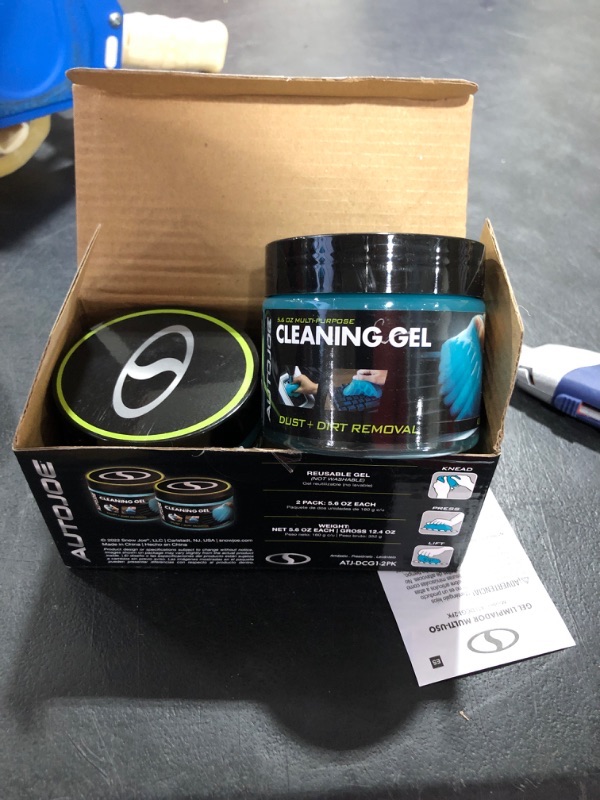 Photo 1 of Auto Joe Dust Removing Cleaning Gel for Car Interiors and More Blue, 2-Pack (ATJ-DCG1-2PK)