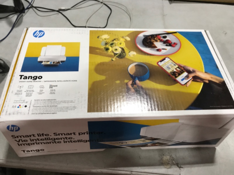 Photo 5 of HP - Tango Wireless Instant Ink Ready Inkjet Printer - Wisp Gray