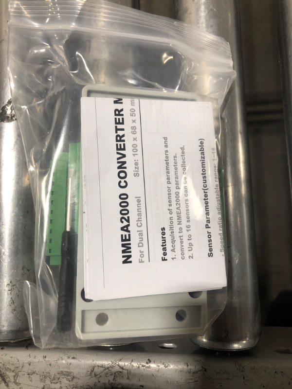 Photo 3 of MOTOR METER RACING Dual Channel NMEA2000 N2K Multifunction Converter Box Converts Up to 18 Sensors Signal - 0-190 OMH - 9-32V - for Marine, Boat & Yacht
