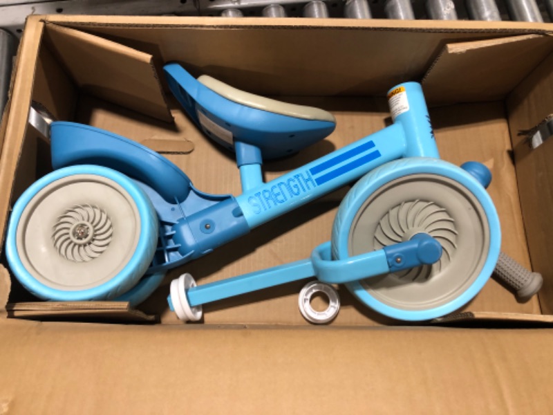 Photo 2 of Bakeling Balance Bike - Toddler Bike,Blue Tricycles for 2-4 Year olds,Baby Balance Bike Baby Toys Toddler Balance Bike Kids Balance Bike Baby Bike Ride on Toys Kids Bikes Toddler Toys for Gift