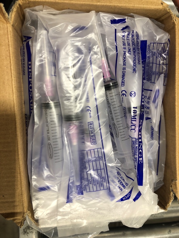 Photo 2 of 10ml Syringe Sterile with Luer Slip Tip