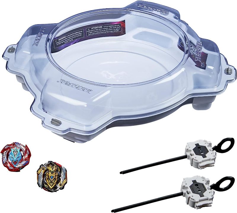 Photo 1 of BEYBLADE Burst Pro Series Elite Champions Pro Set - Complete Battle Game Set with Beystadium, 2 Battling Top Toys and 2 Launchers 