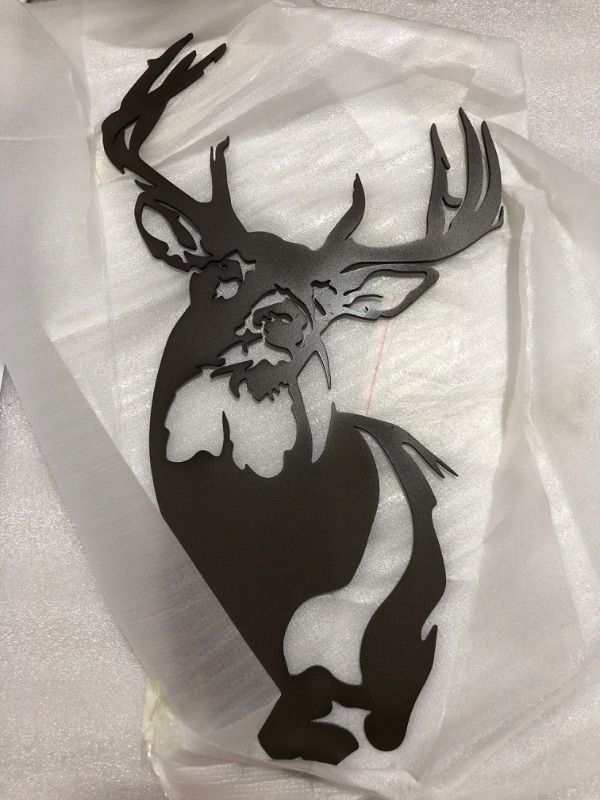 Photo 1 of 10.24in metal deer frame