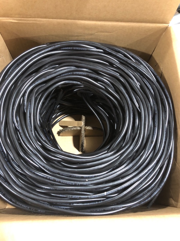 Photo 2 of 16AWG Speaker Wire, GearIT Pro Series 16 Gauge Speaker Wire Cable (500 Feet / 152.4 Meters) Great Use for Home Theater Speakers and Car Speakers, Black
