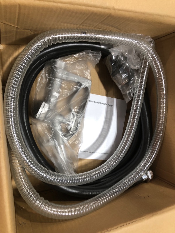 Photo 1 of 110v diesel transfer pump