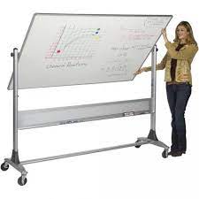 Photo 1 of Standing Dry Erase Board with Wheels  48" x 96"