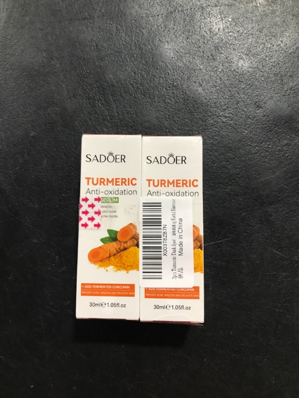 Photo 1 of 2pcs tumeric dark spot Corrector