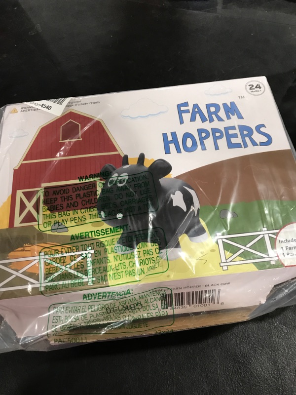 Photo 2 of Farm Hoppers FHA1102 Farm Hoppers Cow Black