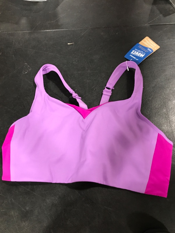 Photo 2 of Brooks Drive Convertible Run Bra Heliotrope/Magenta 40DD