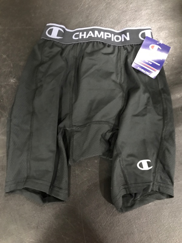 Photo 2 of Champion Men's 6" Compression Short, C Logo Small Black-407z32