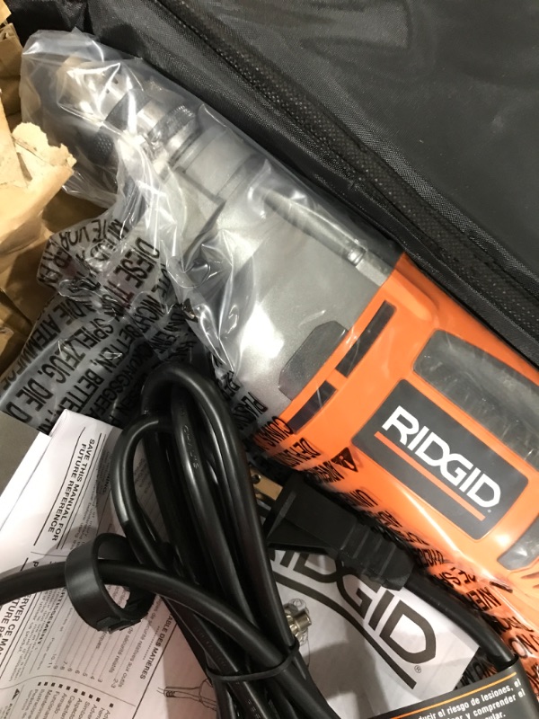 Photo 3 of Ridgid 8-Amp 1/2 in. Heavy-Duty Variable Speed Reversible Drill