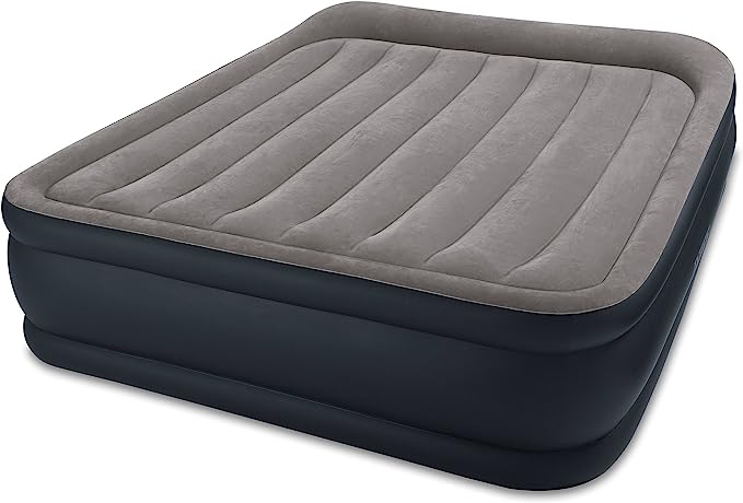 Photo 1 of Airbed w/ Soft Flocked Top for Comfort, Built-in Pillow & Electric Pump