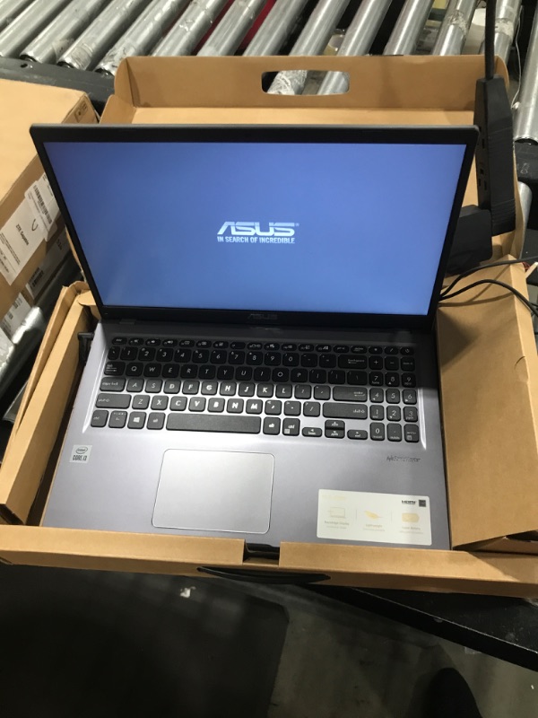 Photo 2 of ASUS VivoBook 14" FHD LED Display Thin and Light Laptop 2022, Intel 4-Core i5-1135G7 Up to 4.2 GHz, 8GB RAM, 256GB SSD, HDMI, Fingerprint Reader, Backlit Keyboard, Grey, Win10, w/ 3in1 Accessories