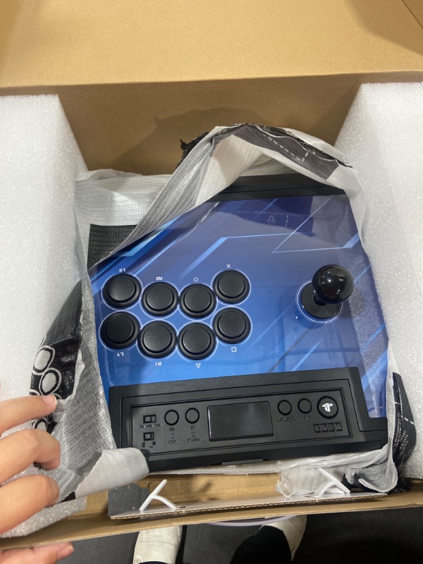 Photo 3 of HORI PlayStation 5 Fighting Stick Alpha - Tournament Grade Fightstick for PS5, PS4, PC - Officially Licensed by Sony