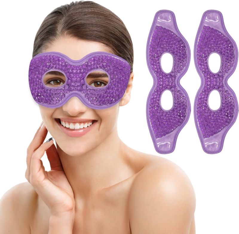 Photo 1 of 2 PCS Ice Eye Mask Reusable Ice Pack