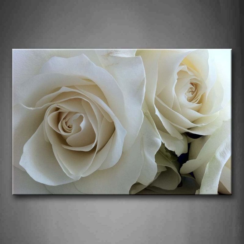 Photo 1 of  Wall Art Painting Pictures Print On Canvas, Flower