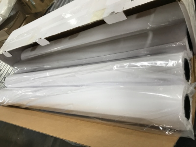 Photo 2 of ACYPAPER Plotter Paper 36 x 150, CAD Paper Rolls, 20 lb. Bond Paper on 2" Core for CAD Printing on Wide Format Ink Jet Printers, 4 Rolls per Box. Premium Quality