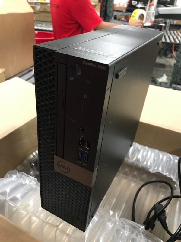 Photo 3 of DELL OptiPlex 5050 Small Form Factor Desktop, Intel Core i5-6500, 8GB DDR4 RAM, 256GB SSD, Windows 10 Pro Black (Renewed)']