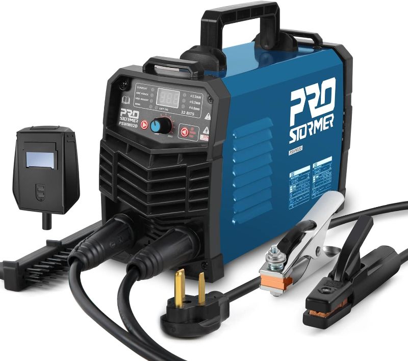 Photo 1 of 160Amp ARC Stick Welder, Prostormer 110V/220V Dual Voltage MMA/Lift TIG 2 in 1 Welder with IGBT Inverter Digital Display LCD Hot Start, Portable Welding Machine for Beginners and Professionals
