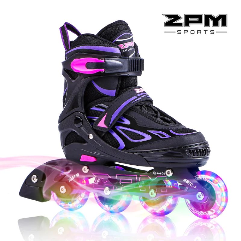 Photo 1 of 2pm Sports Vinal Girls Adjustable Inliae Skates (Size 1 Kids)