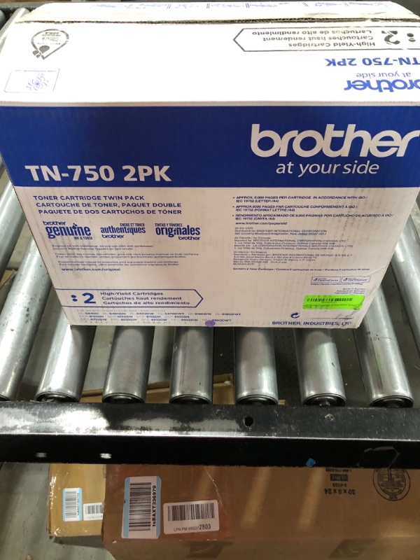 Photo 3 of MCYCOLOR TN750 Toner Cartridge Compatible Replacement for Brother TN750 TN-750 TN720 TN-720 to Use with HL-5470DW HL-5450DN HL-6180DW MFC-8710DW 8910DW 8950DW 8510DN 6180DWT (2 Black, High Yield)
