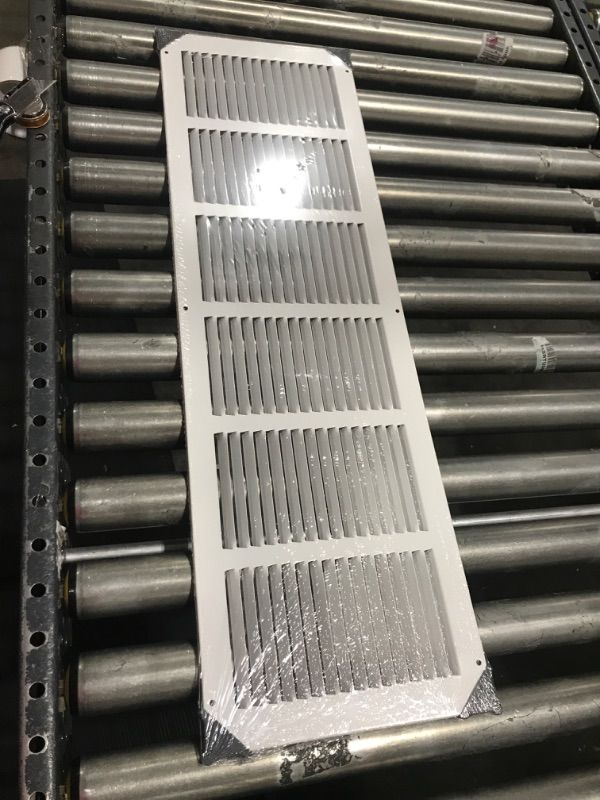 Photo 1 of 10" x 32" vent cover-- color white 