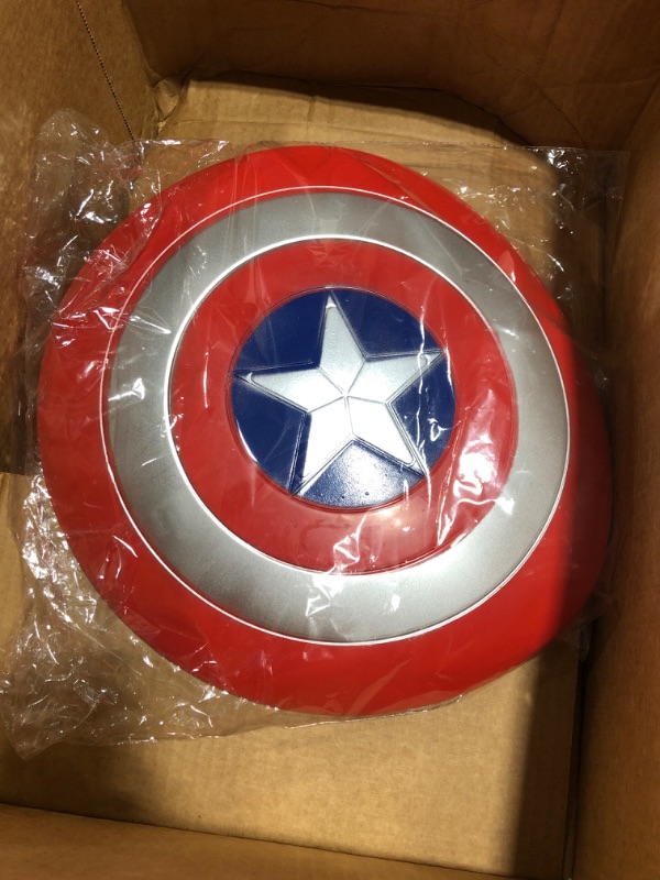 Photo 2 of 12.6 inch Captain Shield Children's Costume Props Halloween Cosplay Children's Party Birthday Gift
