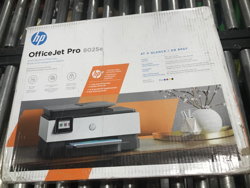 Photo 5 of HP OfficeJet Pro 8025e Wireless Color All-in-One Printer 