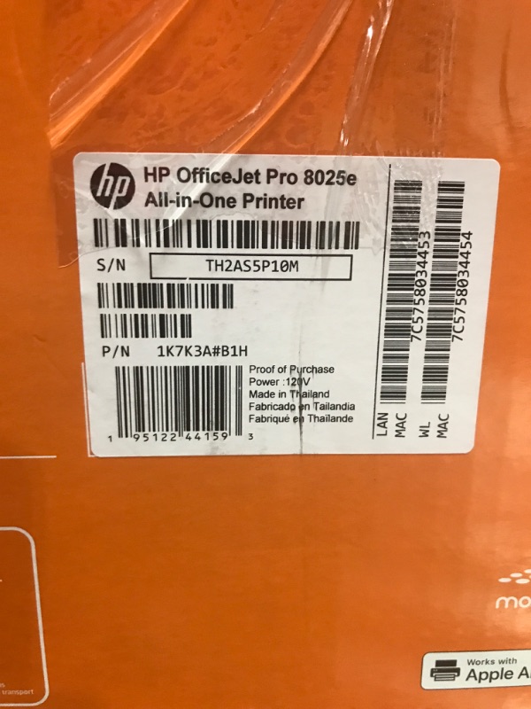 Photo 6 of HP OfficeJet Pro 8025e Wireless Color All-in-One Printer