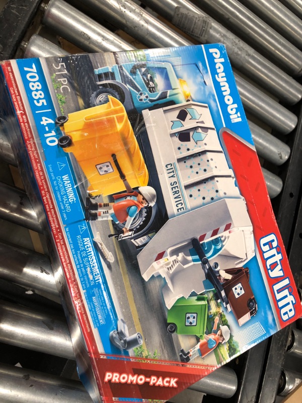 Photo 2 of PLAYMOBIL City Recycling Truck 2022 Version