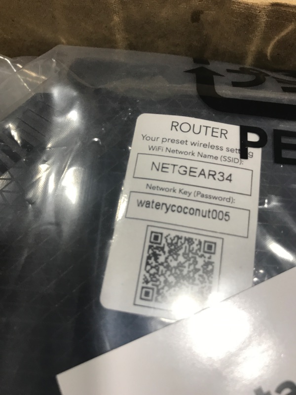 Photo 2 of NETGEAR 4-Stream WiFi 6 Router (R6700AXS) – with 1-Year Armor Cybersecurity Subscription - AX1800 Wireless Speed (Up to 1.8 Gbps) | Coverage up to 1,500 sq. ft., 20+ devices, AX WiFi 6 w/ 1yr Security