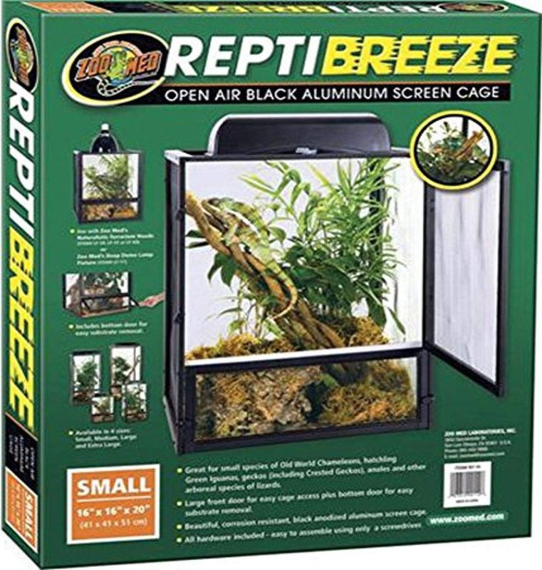 Photo 1 of  ReptiBreeze Open Air Screen Cage, Small, 16 x 16 x 20-Inches