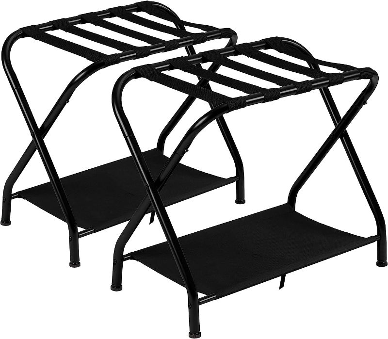 Photo 1 of  Luggage Rack,Pack of 2,Steel Folding Suitcase