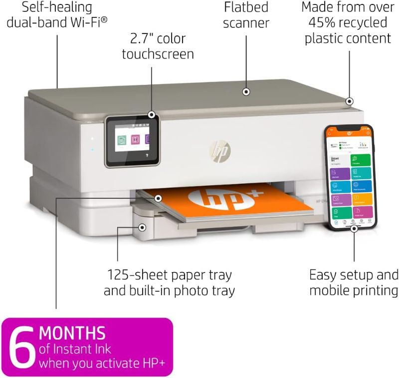 Photo 1 of HP ENVY Inspire 7255e All-in-One Printer 