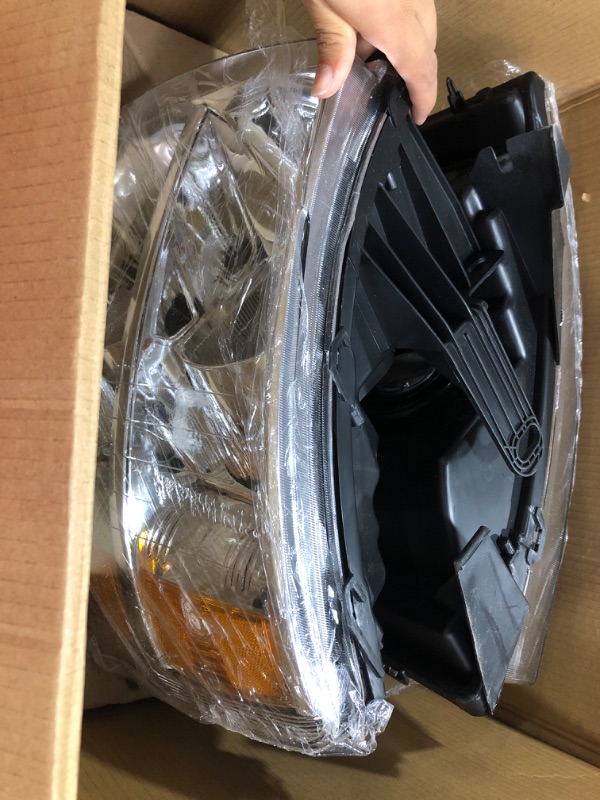 Photo 2 of AKKON - For 06-08 Ram 1500 06-09 Ram 2500 3500 Pickup Truck Headlights Front Lamps Direct Replacement Left+Right