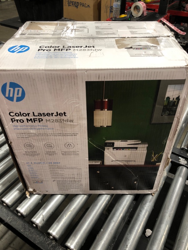 Photo 4 of HP LaserJet M283fdw MFP Color Multifunction Laser Printer,