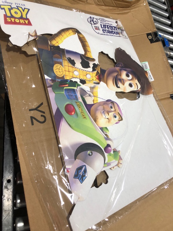 Photo 2 of Advanced Graphics Buzz and Woody Refresh Cardboard Cutout Standup - Disney Pixar's Toy Story