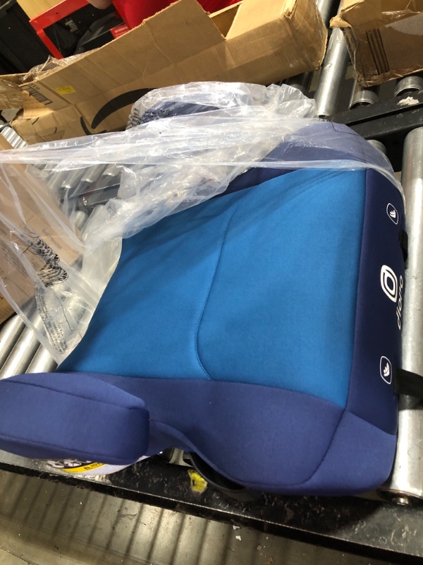 Photo 2 of Diono Solana 2 XL 2022, Dual Latch Connectors, Lightweight Backless Belt-Positioning Booster Car Seat, 8 Years 1 Booster Seat, Blue NEW! LATCH Connect Single Blue