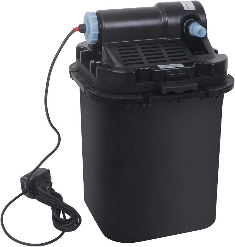 Photo 1 of PONDO Koi Pressure Biofilter Pond Garden Filter w/Cleaning Function, Fit Up to 2400 Gallons, Model 955
