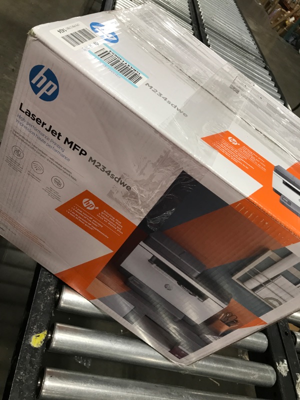 Photo 5 of HP LaserJet MFP M234sdwe Wireless Black and White All-in-One Printer with built-in Ethernet & fast 2-sided printing,