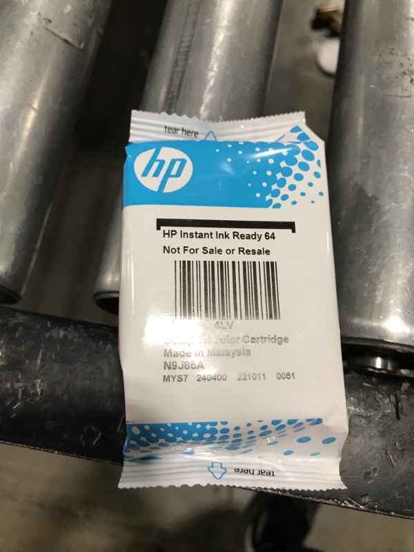 Photo 2 of HP 64 Black/Tri-color Ink Cartridges (2-pack) | Works with HP ENVY Inspire 7950e; ENVY Photo 6200, 7100, 7800; Tango Series | Eligible for Instant Ink | X4D92AN
