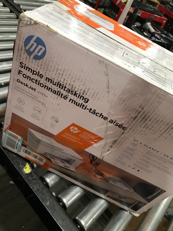 Photo 5 of HP DeskJet 4155e Wireless Color All-in-One Printer & 67XL Tri-Color High-Yield Ink Cartridge | 3YM58AN & 67XL Black High-Yield Ink Cartridge | 3YM57AN Printer + Tri-color Ink + Black Ink