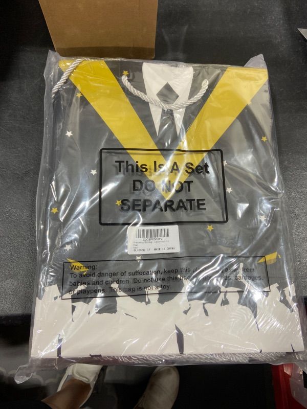 Photo 1 of 12 Sets 13" Graduation Gift Bags with Handle Large with Wrapping Tissue Paper Congrats Card 2023 Graduation Party Favor Bags for College High School Graduates Nursing School Grad Party Supplies