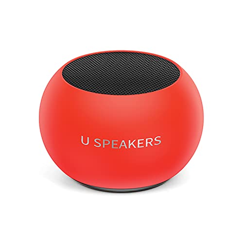 Photo 1 of Fashionit U Mini Speaker Glow Coral Red, Glow in the Dark, Rich Sound, Portable Bluetooth Speaker, Lightweight, Built-in Mic & Selfie Remote
