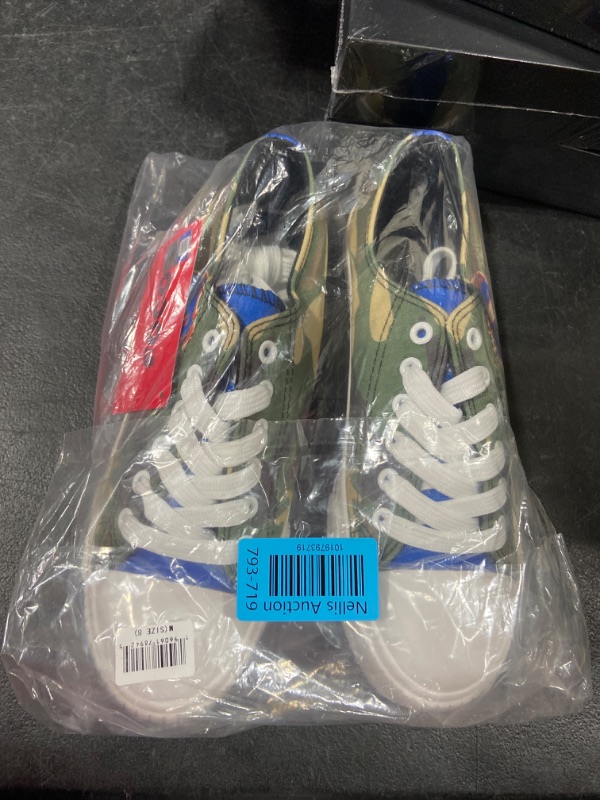 Photo 2 of Boise State Womens Camo Low Top Canvas Shoe Size 7