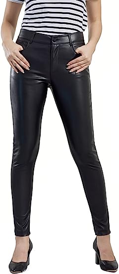 Photo 1 of Faux Leather Pants for Women