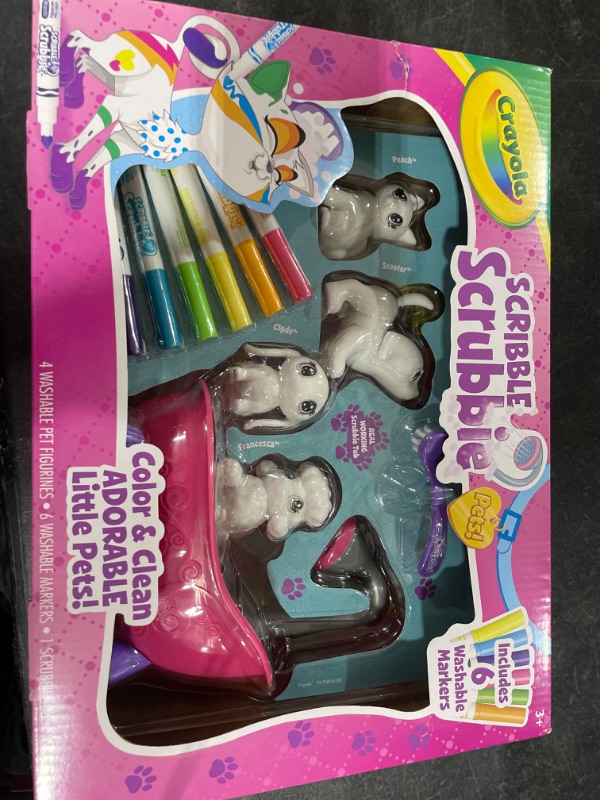 Photo 2 of CRAYOLA SCRIBBLE SCRUBBIE PETS