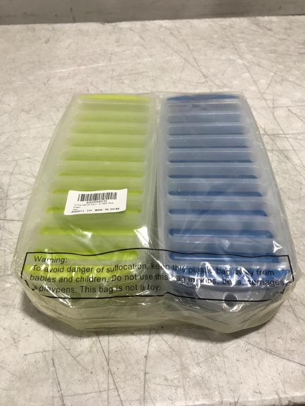 Photo 1 of 10 pcs narrow ice cube trays 