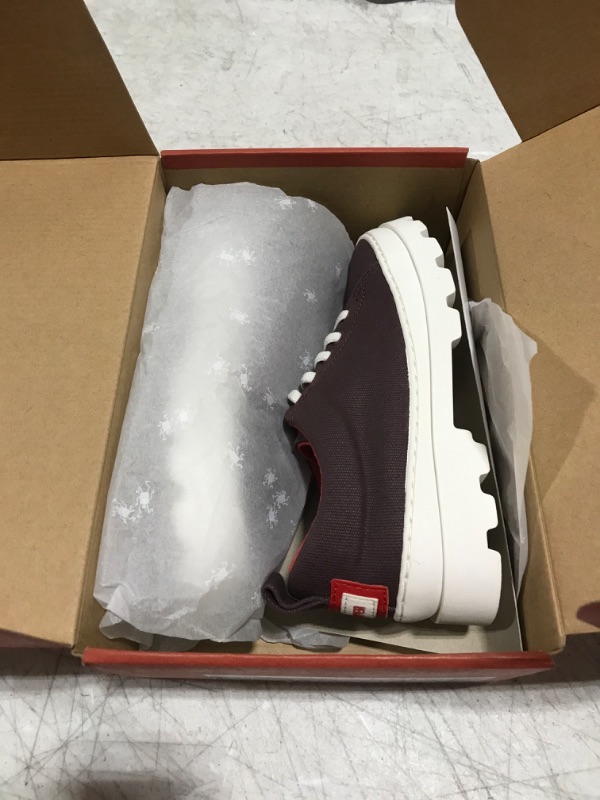 Photo 2 of Camper Unisex-Child Brutus Kids Sneaker Little Kid (4-8 Years) size 1 Little Kid Burgundy